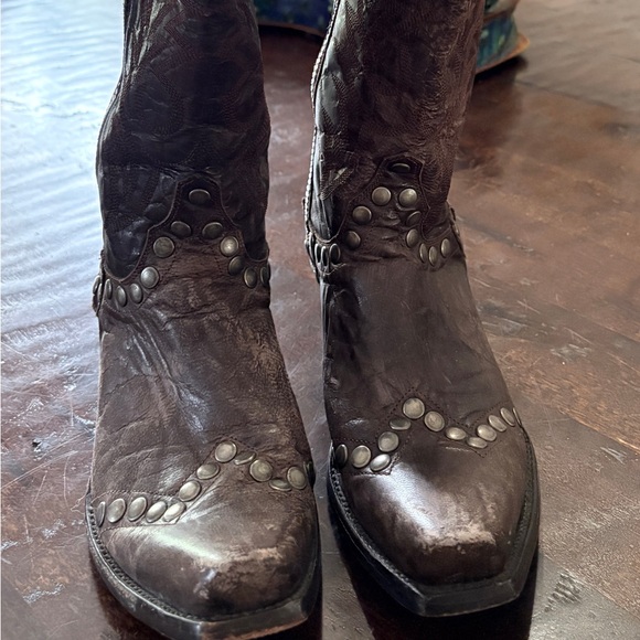 Old Gringo Dark Brown Heeled Boots